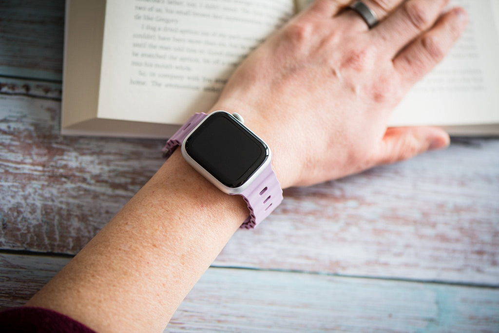 Silicone Oceanica Band - For Apple Watch - Lilac
