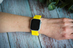 Silicone Oceanica Band - For Apple Watch - Yellow