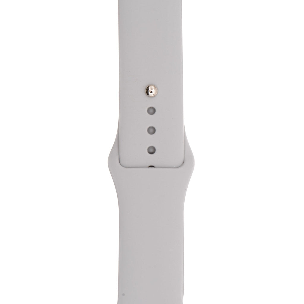 Silicone Solid Band - For Apple Watch - Lunar Gray
