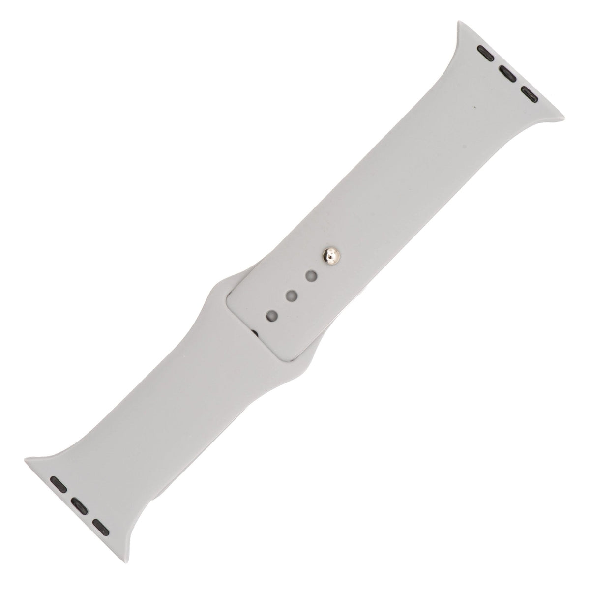 Silicone Solid Band - For Apple Watch - Lunar Gray