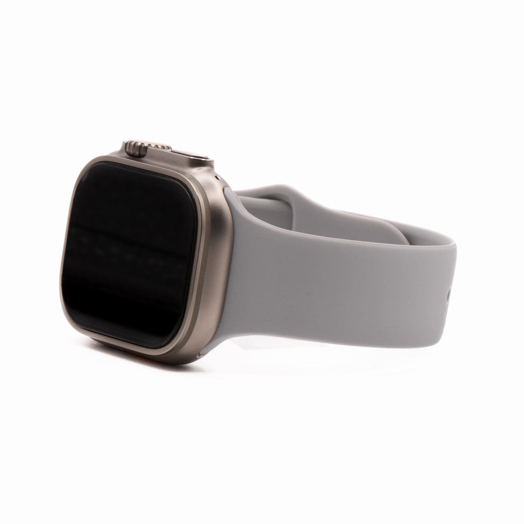 Silicone Solid Band - For Apple Watch - Lunar Gray