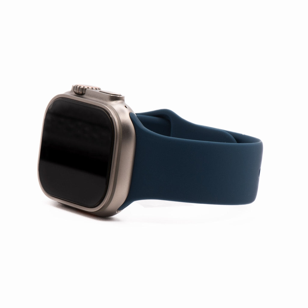 Silicone Solid Band - For Apple Watch - Navy Blue