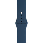 Silicone Solid Band - For Apple Watch - Navy Blue