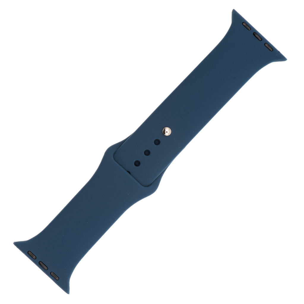 Silicone Solid Band - For Apple Watch - Navy Blue