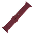 Silicone Solid Band - For Apple Watch - Wine Red