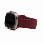 Silicone Solid Band - For Apple Watch - Wine Red
