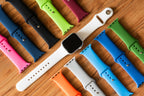 Silicone Solid Band - For Apple Watch - Wine Red