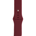 Silicone Solid Band - For Apple Watch - Wine Red