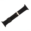 Silicone Solid Buckle Band - For Apple Watch - Black