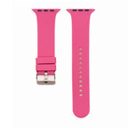 Silicone Solid Buckle Band - For Apple Watch - BMR Pink