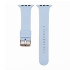 Silicone Solid Buckle Band - For Apple Watch - Periwinkle