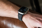Silicone Sport Band - For Apple Watch - Black-Gray