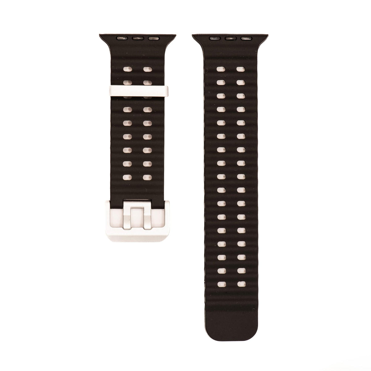 Apple Band ULTRA - Silicone Wave - Black