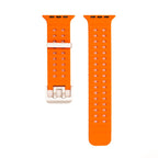 Silicone Wave Band - For Apple Watch ULTRA - Orange
