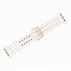Silicone Wave Band - For Apple Watch ULTRA - White