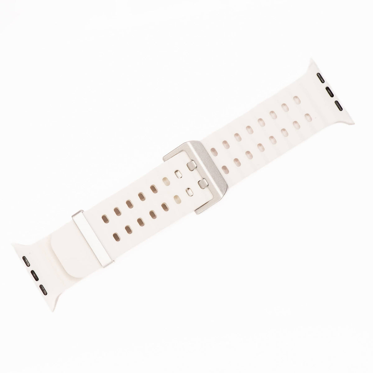 Silicone Wave Band - For Apple Watch ULTRA - White