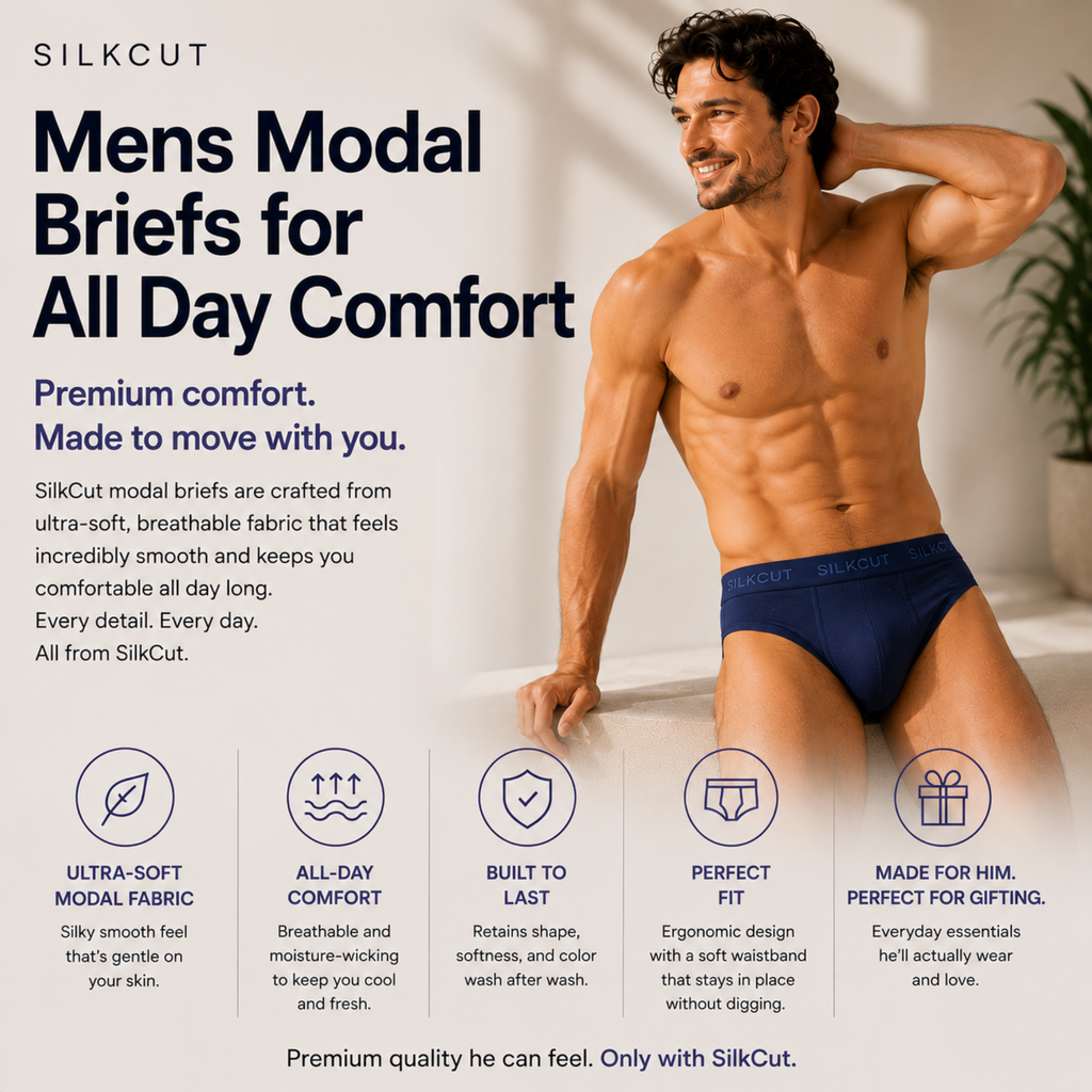 SilkCut Micro Modal Air Men’s Brief