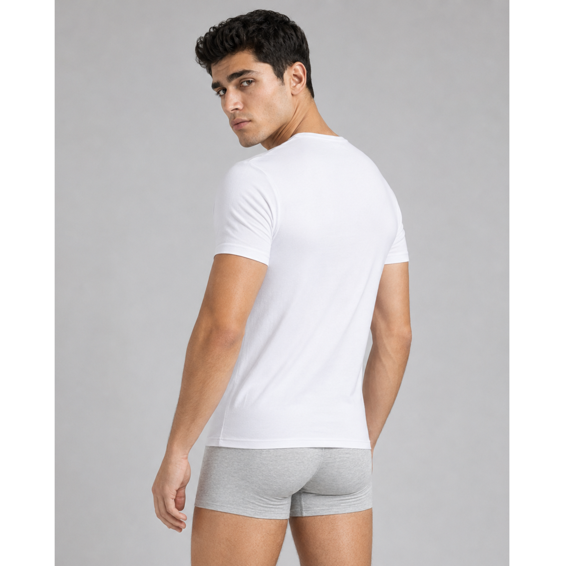 SilkCut Micro Modal V Neck Undershirt