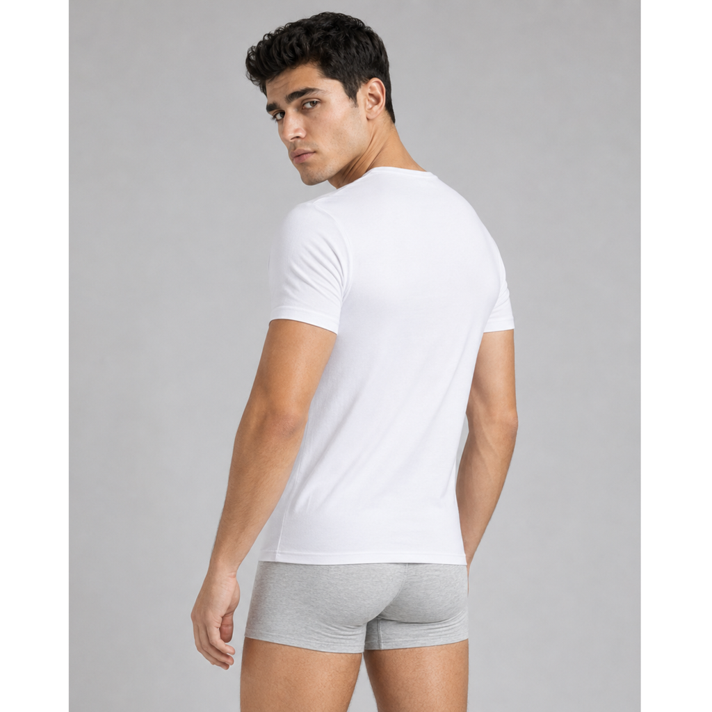SilkCut Micro Modal V Neck Undershirts - 3 Pack