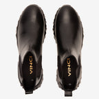 The Apex Black Leather Men Chelsea Boot