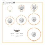 Tri Cut 14K Gold-Filled Hoop Women Earrings 4 mm Thick 25-80 mm
