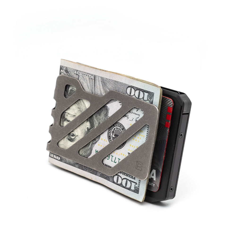 SK1 Titanium Money Clip
