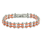 SK2002  Mini Size Two Tone Silver Orange With White