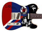 Pete Townshend Signed Autographed Who Live Logo Photo Graphics Guitar ACOA ACOA