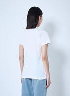 Saint Laurent Women Logo Motif T-Shirt
