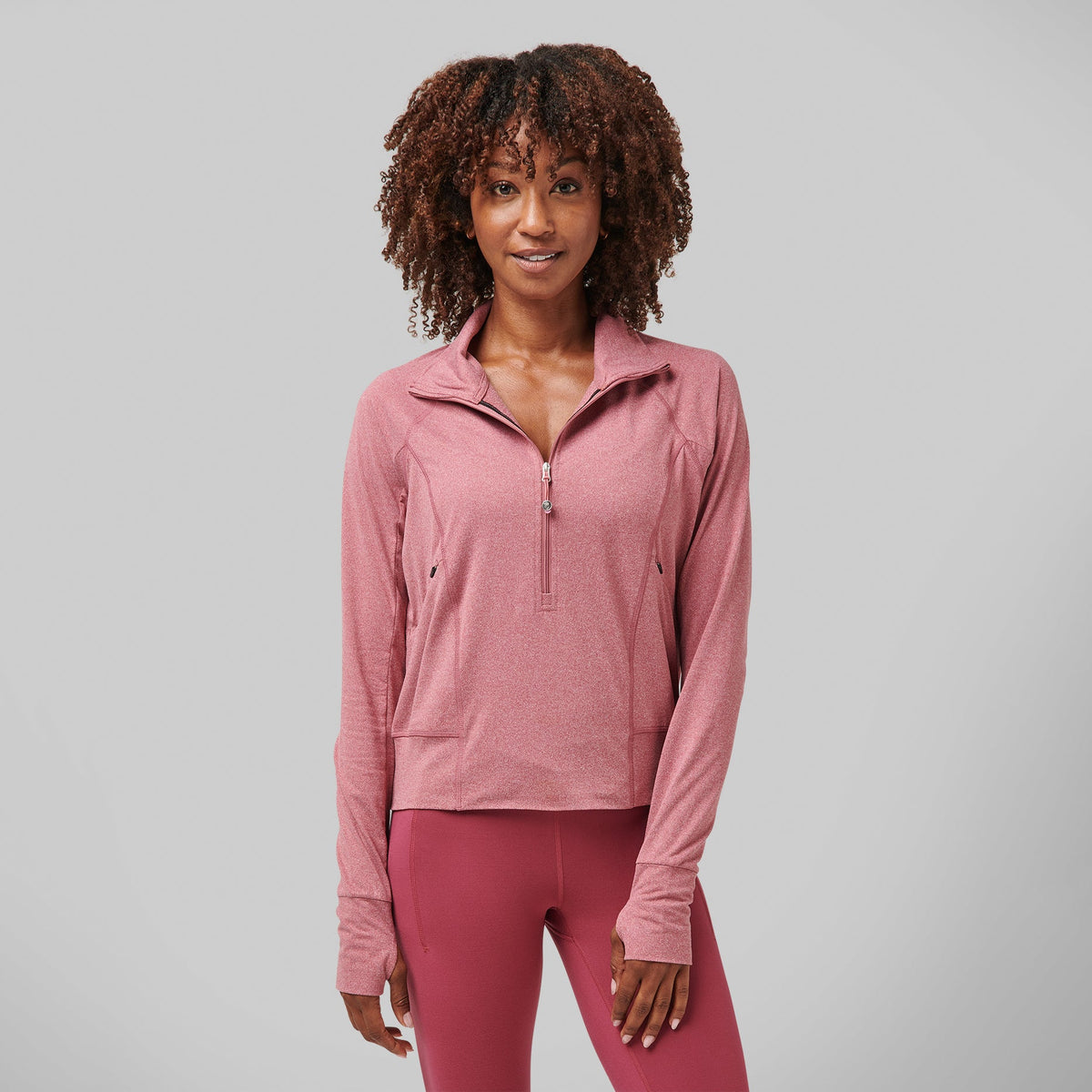 Slender Cozy Half Zip