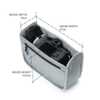 GRIP-SLING 09 CAMERA INSERT - SILVER MATTE - Preorder & Save 10%