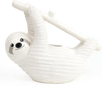Sloth Ceramic Planter - Desktop Sprouting Chia Pet Plant Pot - Gift Republic