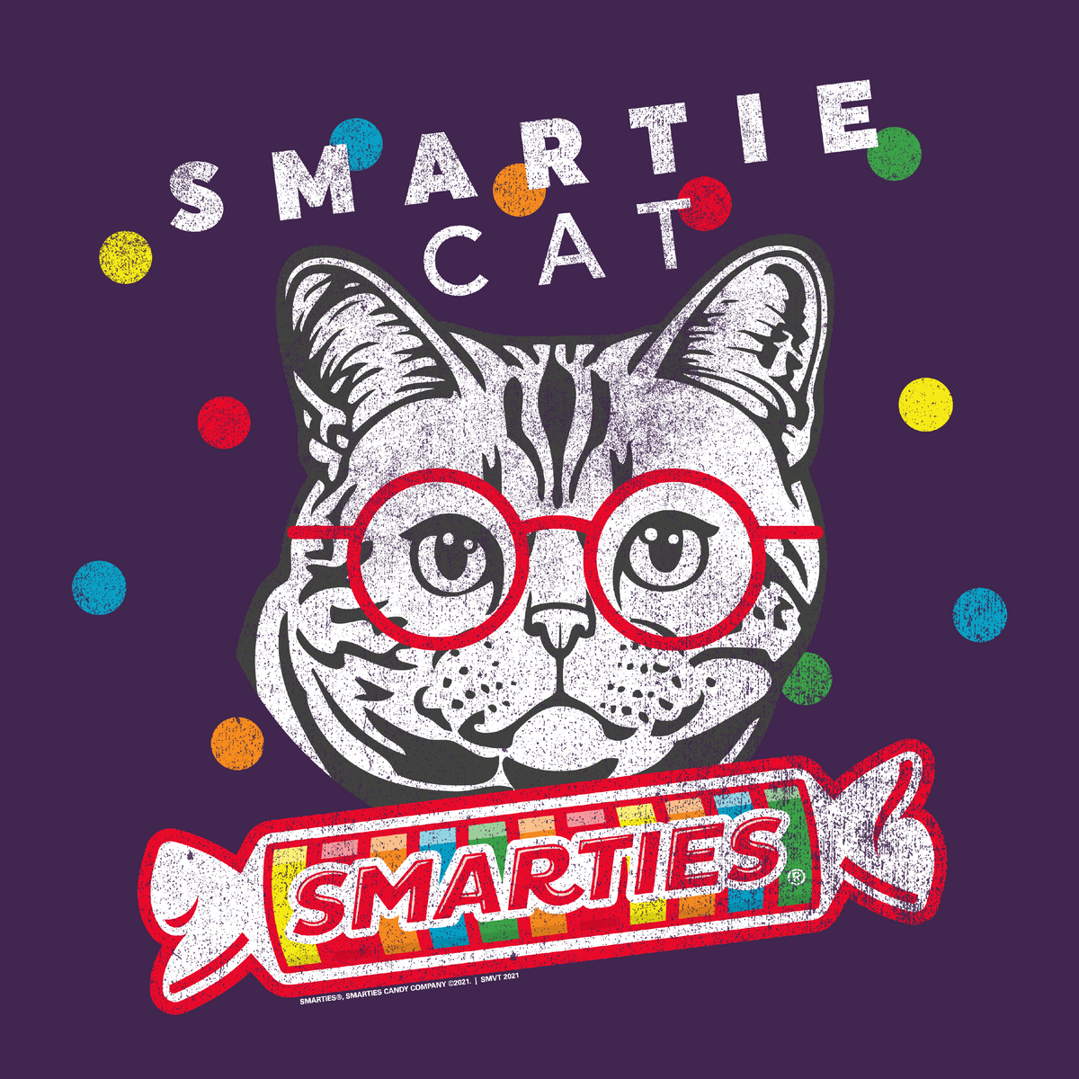Smarties® Smartie Cat | Are you a SMARTIE CAT? Unisex Soft Cotton Tee