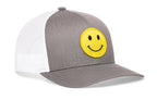 Smiley Face Trucker Hat  |  Snapback