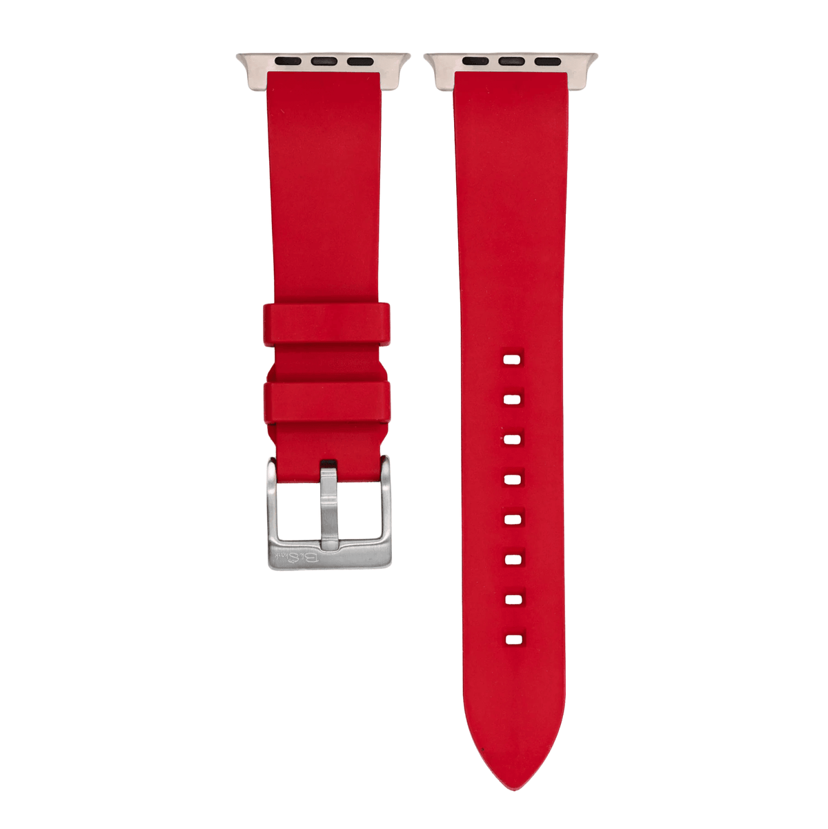 Smooth Rubber Band - For Apple Watch ULTRA - Red