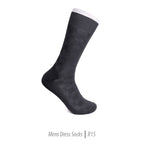 Men's Short Nylon Socks R15 - Charcoal