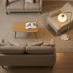 Solaris White Lampshade Floor Lamp