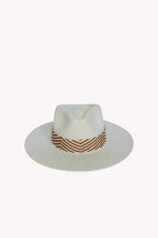 Speckled White Western Hat