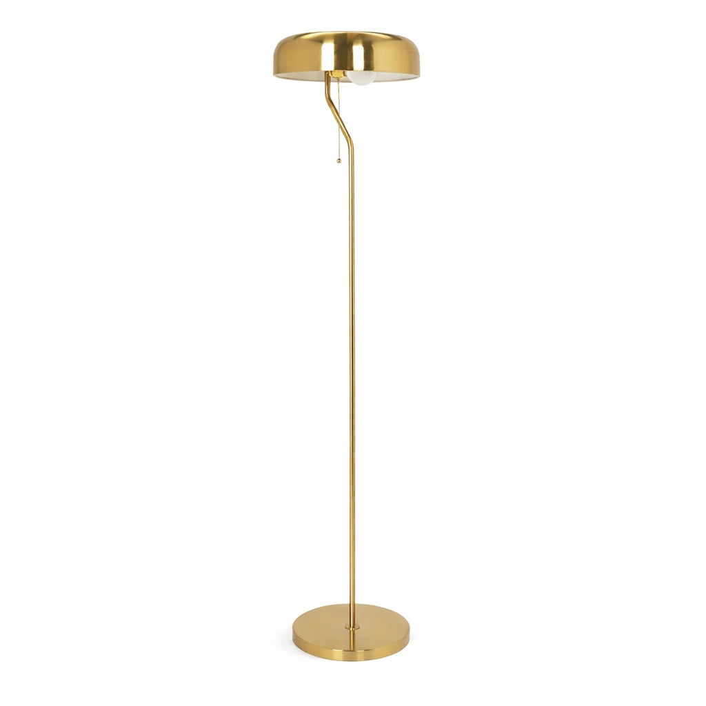 Spectra Floor Lamp - Gold outer and White inner