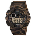 Casio Men's G-Shock Digital Watch with Camouflage Dial and Band - GD-120CM-5CR