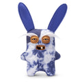 Zuru Fuggler Old Fogies Rabid Rabb Blue 9 Inch Plush Toy