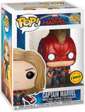 Funko Pop! Captain Marvel - Captain Marvel Chase Vinyl Figure #425