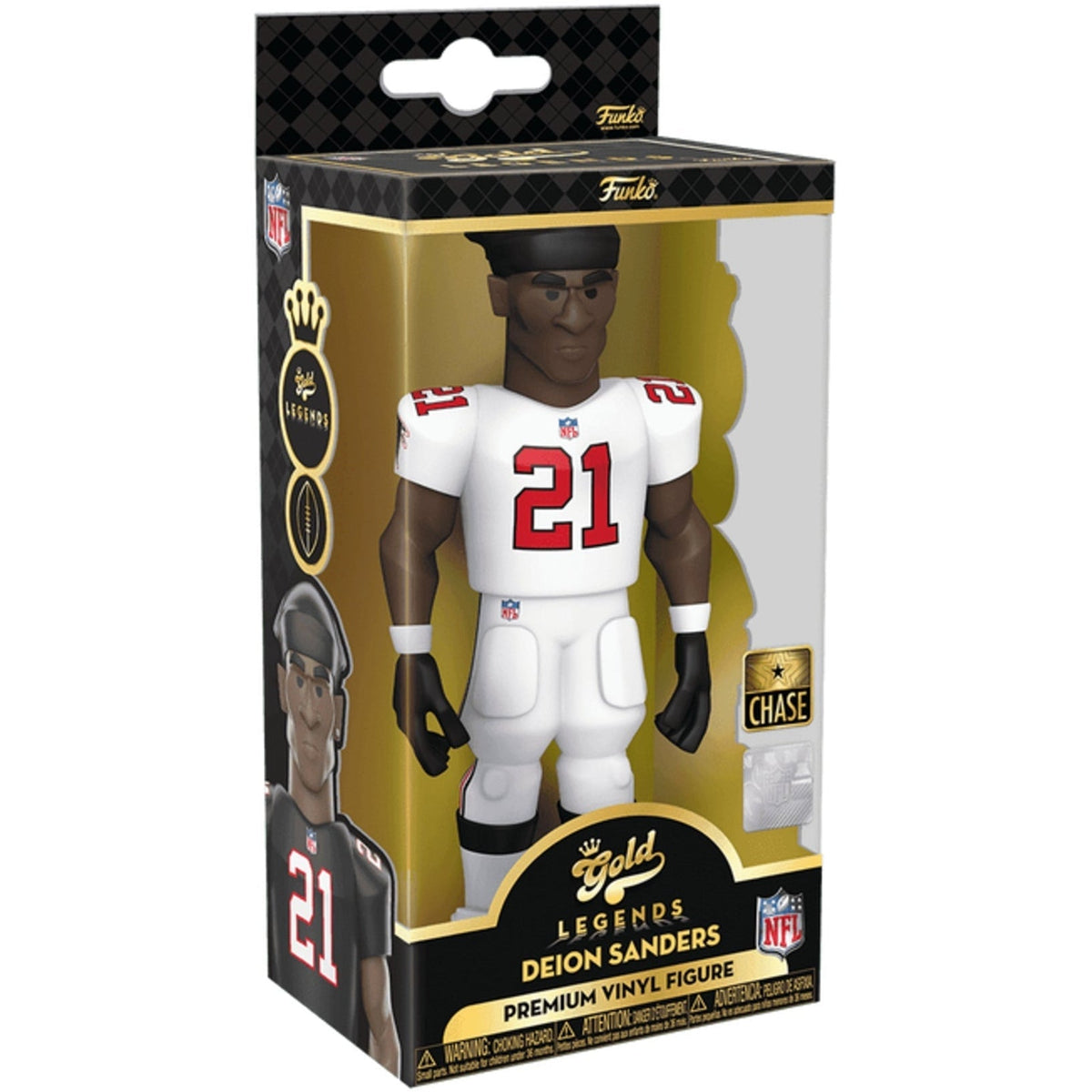 Funko Gold NFL - Deion Sanders Chase Vinyl Figure