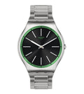 Swatch Men's The May Black Dial Watch - SSO7S128G