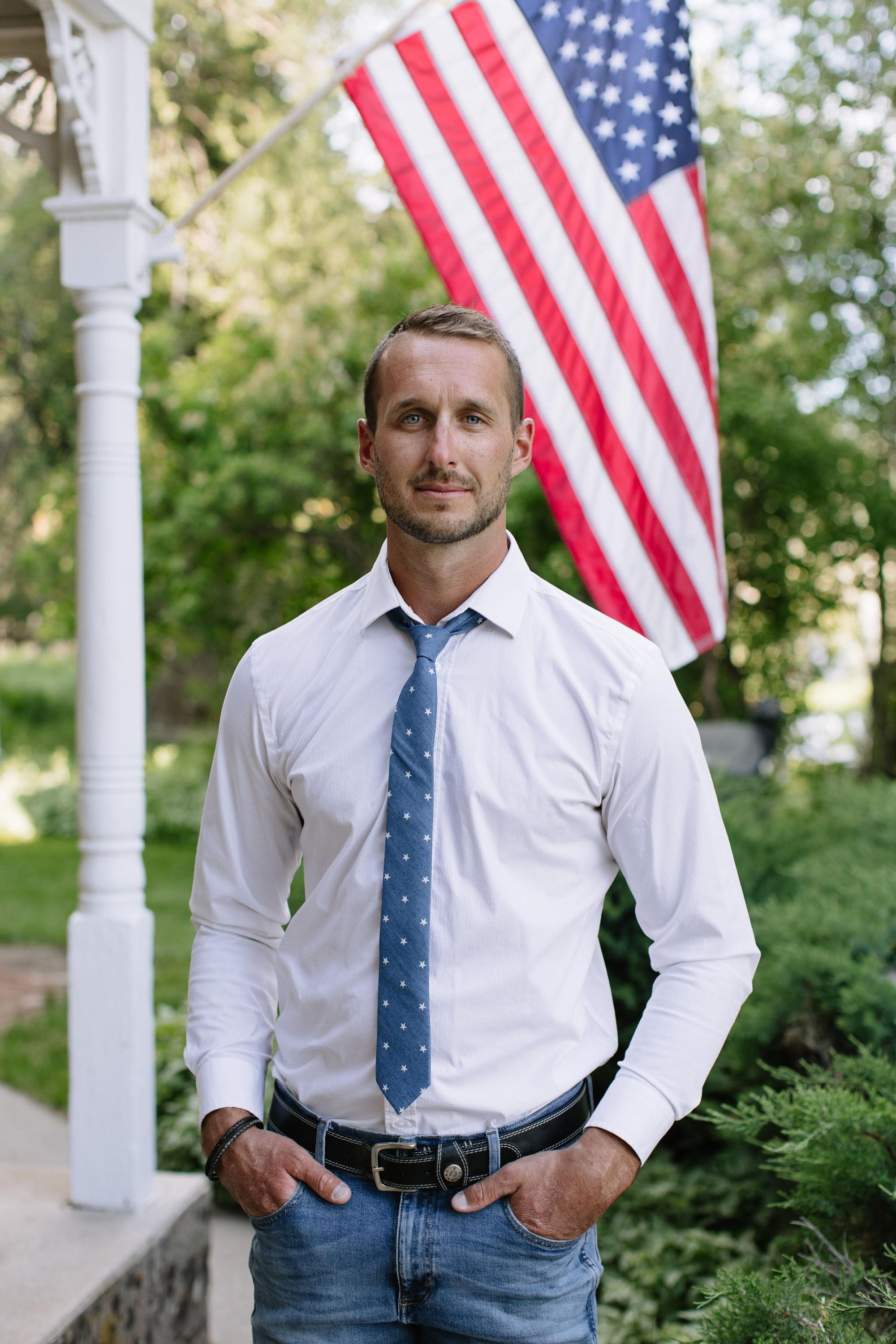 Star Spangler - Men's Tie