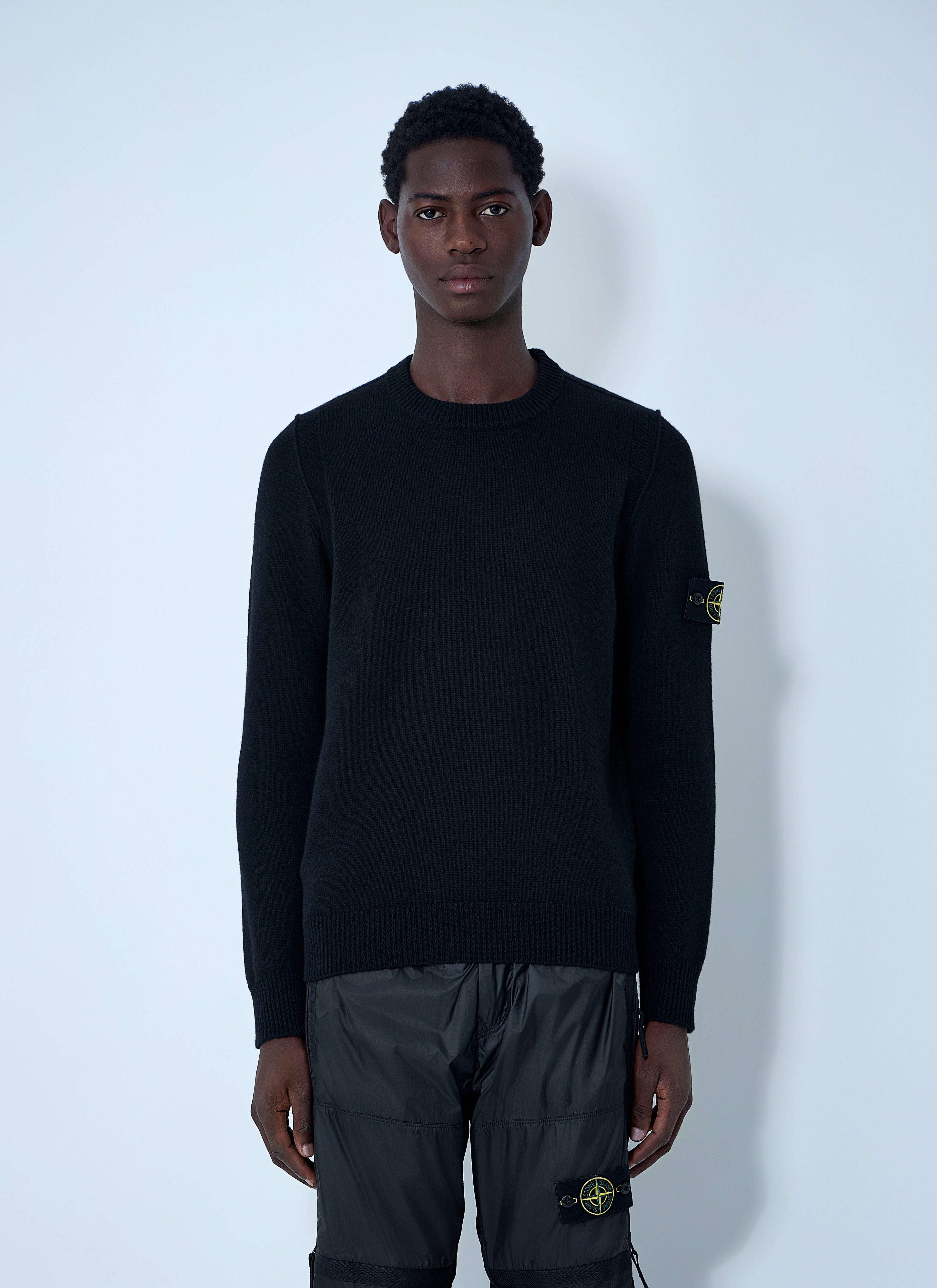 Stone Island Men Wool-Blend Sweater