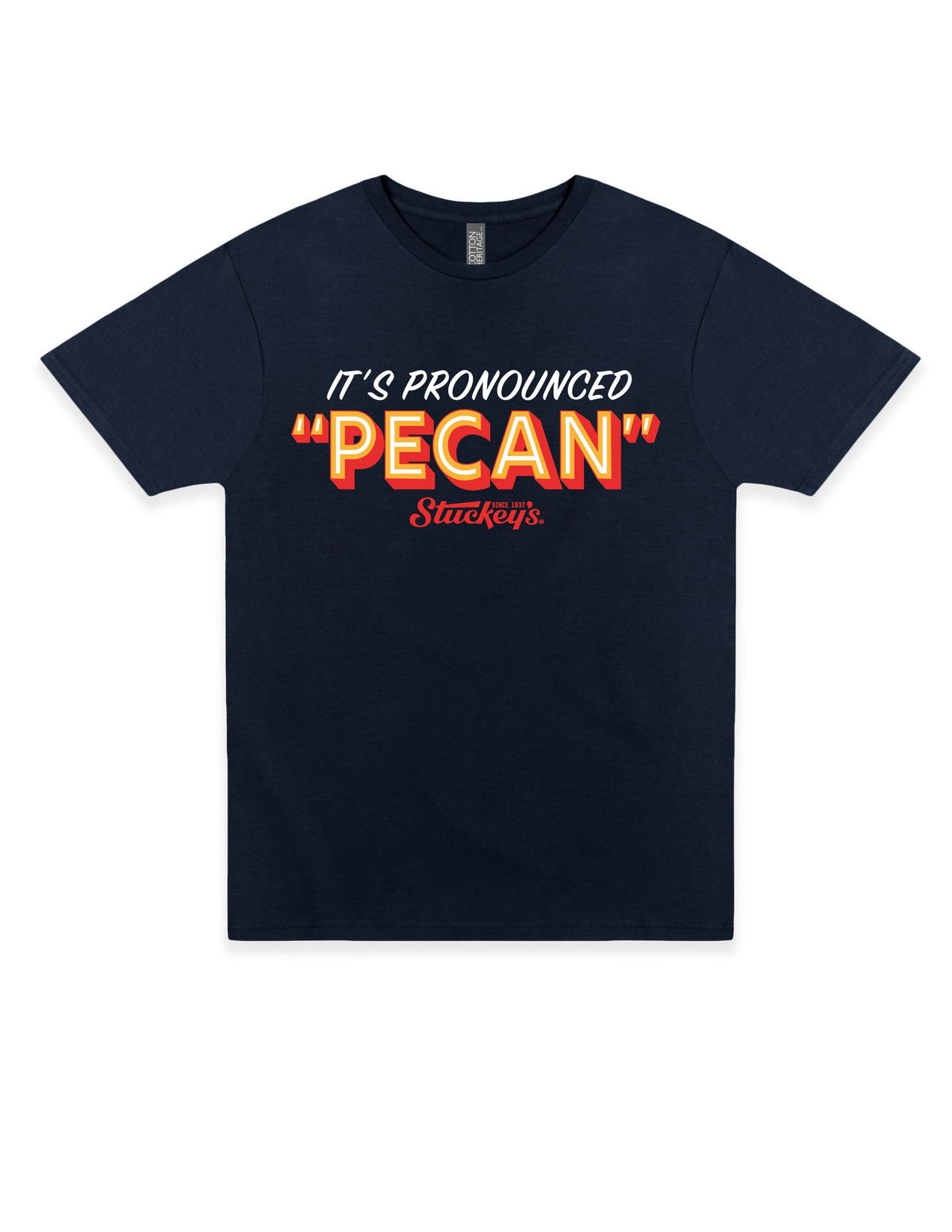 Stuckey's® It's Pronounced 'Pecan' Tee | Officially Licensed Unisex Graphic Shirt