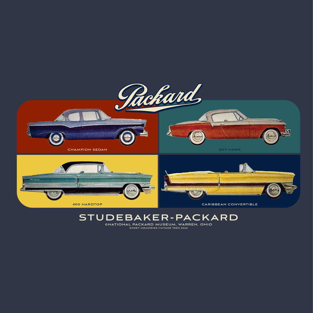 Studebaker-Packard Warren, OH Tee | Unisex Vintage Car Graphic T-Shirt