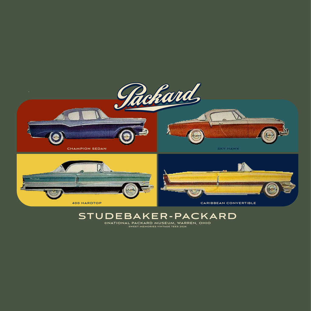 Studebaker-Packard Warren, OH Tee | Unisex Vintage Car Graphic T-Shirt