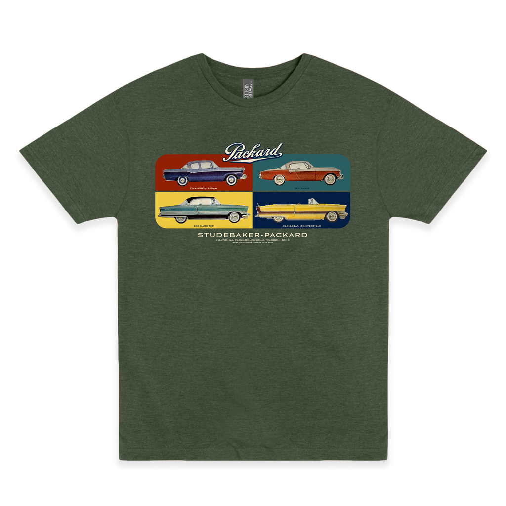Studebaker-Packard Warren, OH Tee | Unisex Vintage Car Graphic T-Shirt